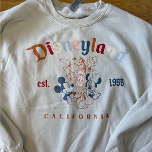 Gildan Cream Disney Crew Neck Sweater